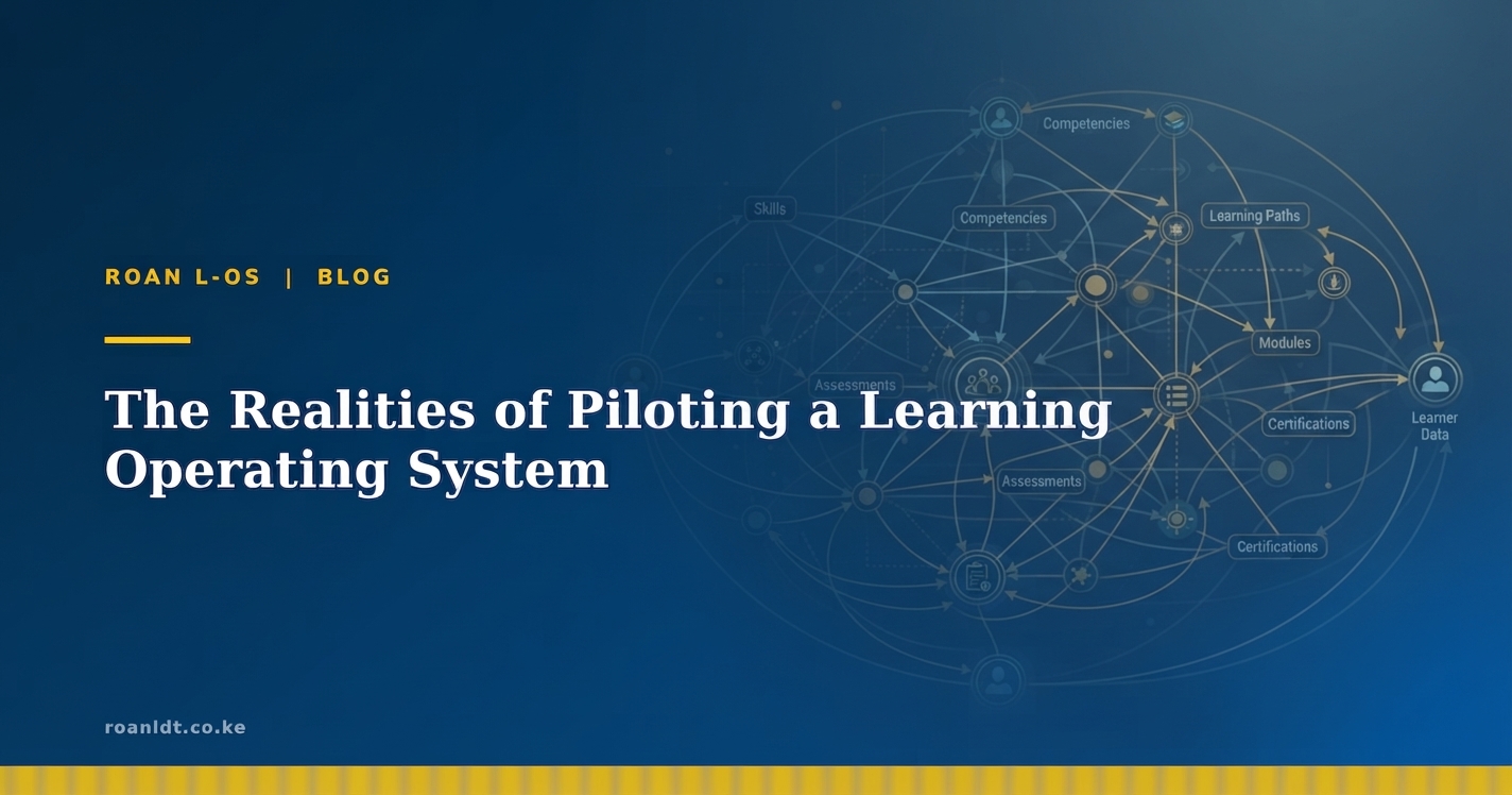 The Realities of Piloting a Learning Operating System
